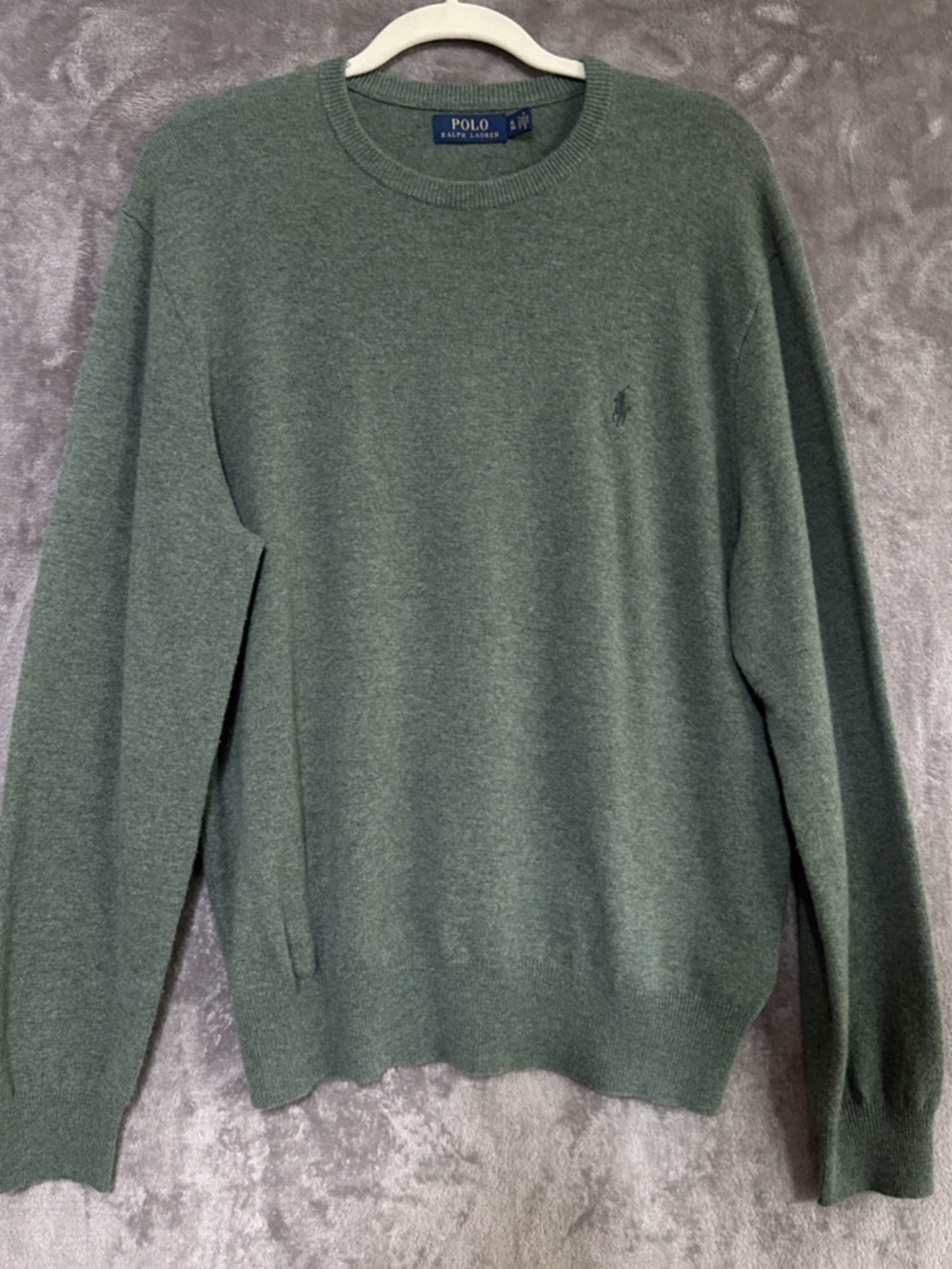Polo Ralph Lauren Men's Merino Wool Crewneck Sweater | Green | XL